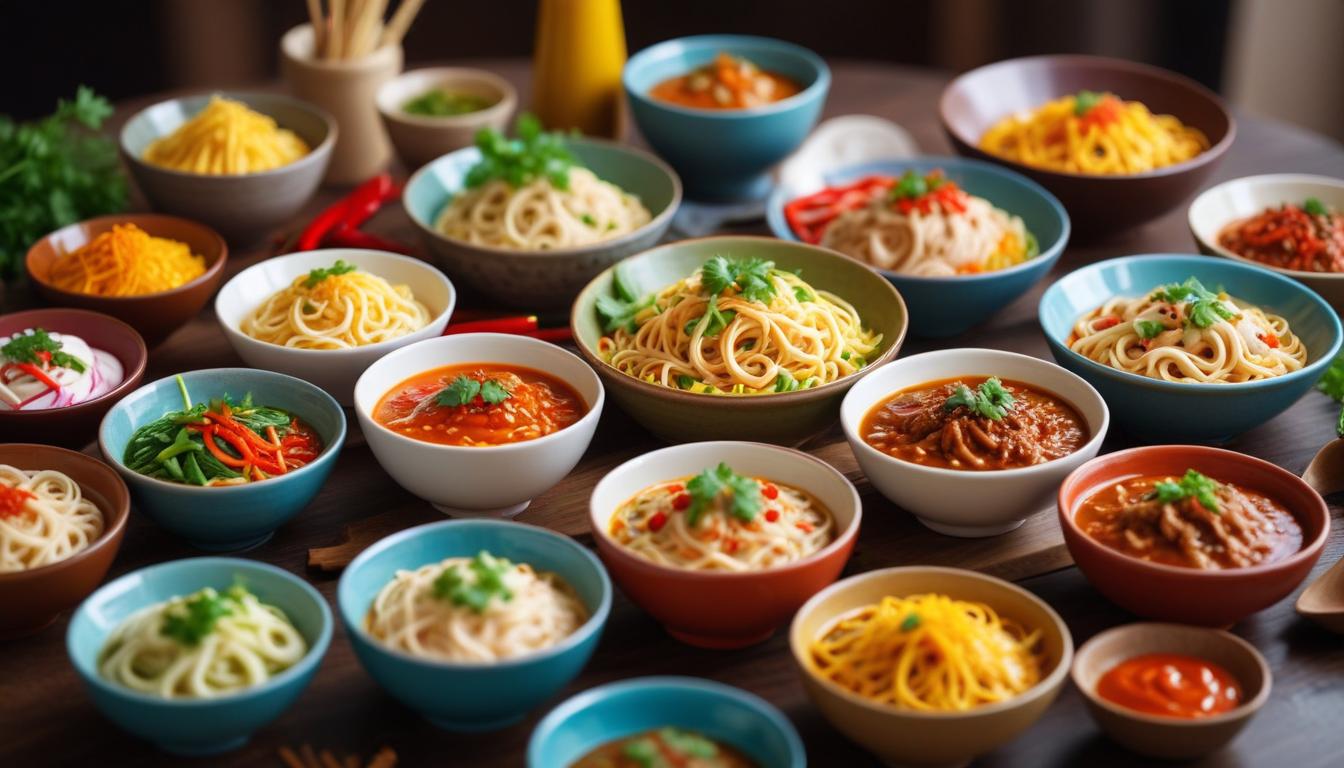 Noodle Sosları ve Lezzetli Dipler