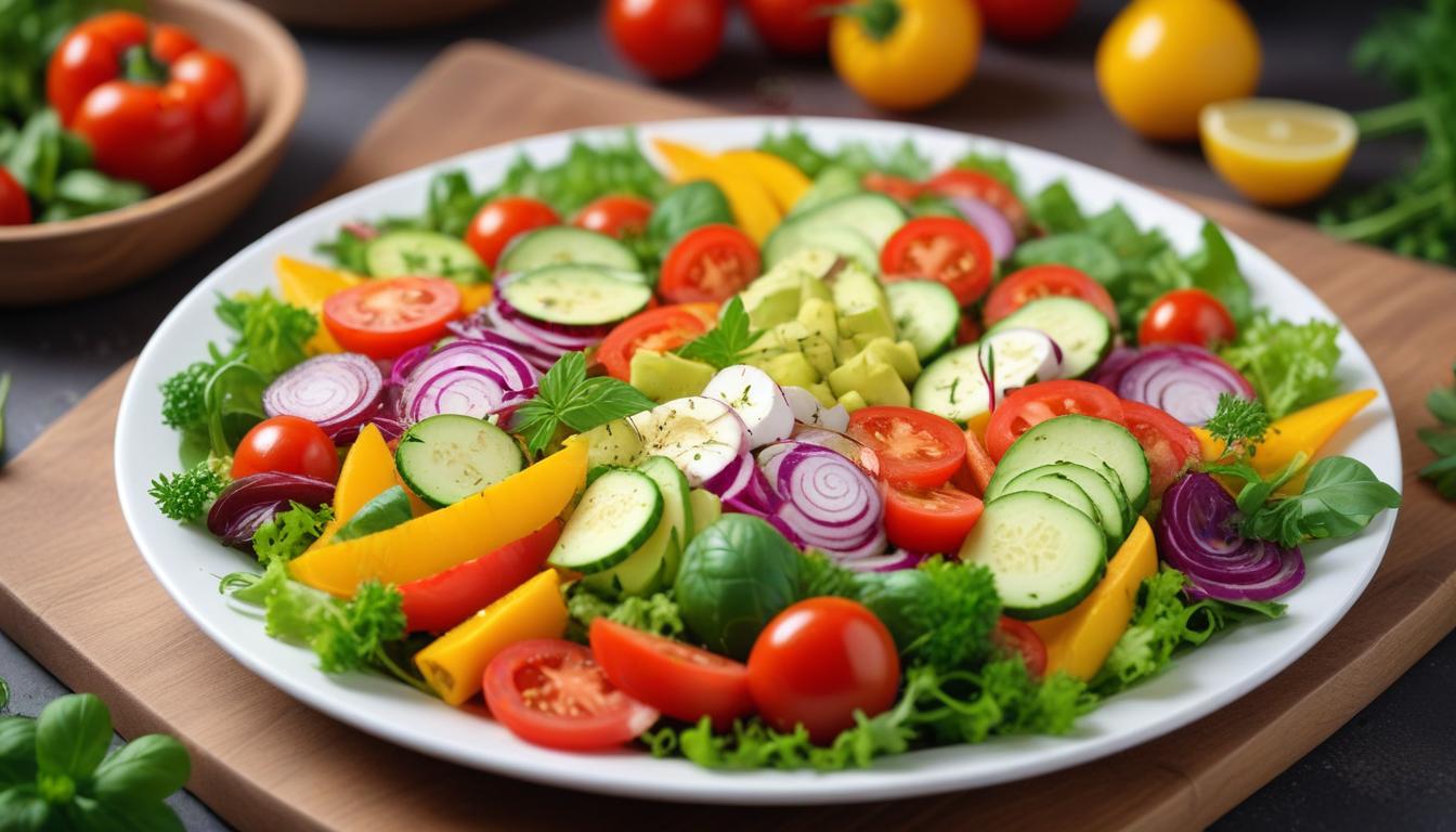 Renkli ve Besleyici Salata Tarifleri
