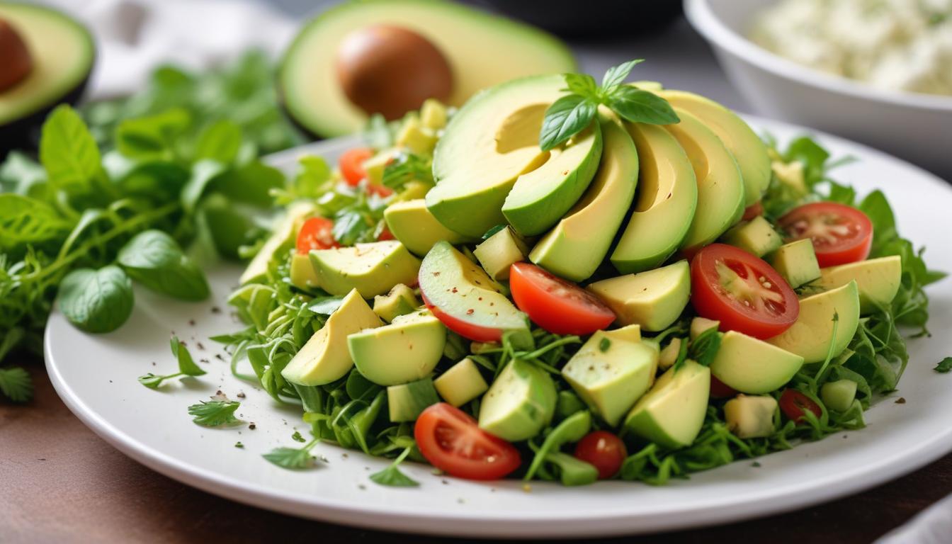 Avokado Salatası: Lezzet ve Görsellik