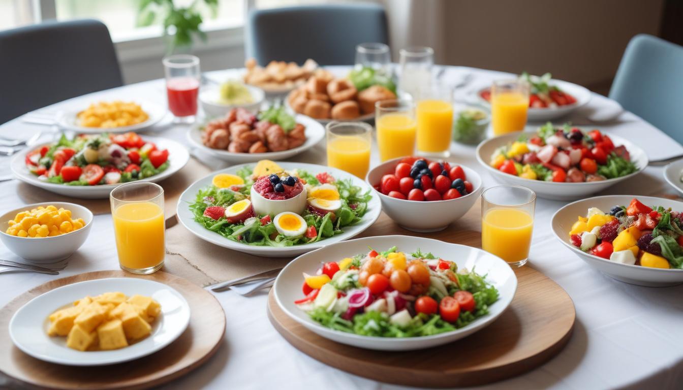 Hafta Sonu Brunch İçin Original Salata ve Meze Fikirleri