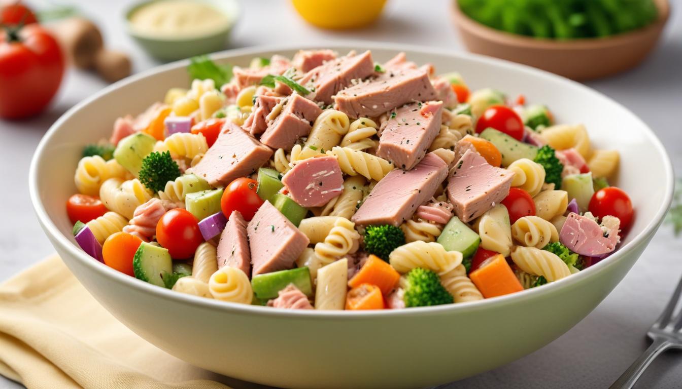 Pratik ve Besleyici: Ton Balığı ile Makarna Salatası