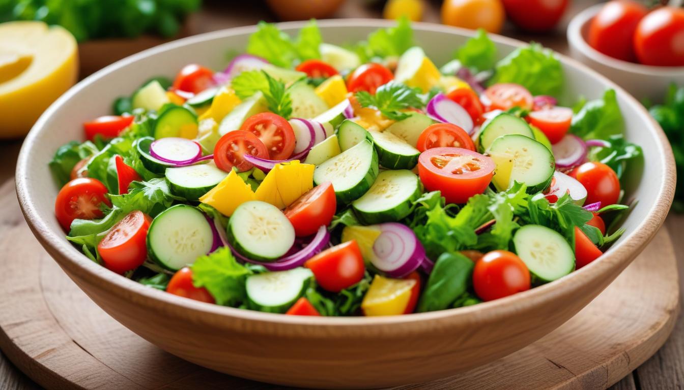 Serinletici Yaz Salatası Tarifi: Doyurucu ve lezzetli