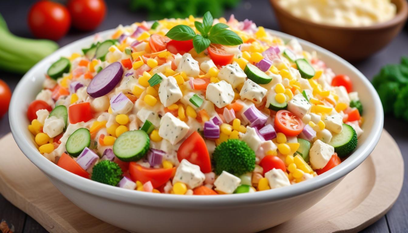 Zengin Malzeme ile Hazırlanan Rus Salatası Tarifi