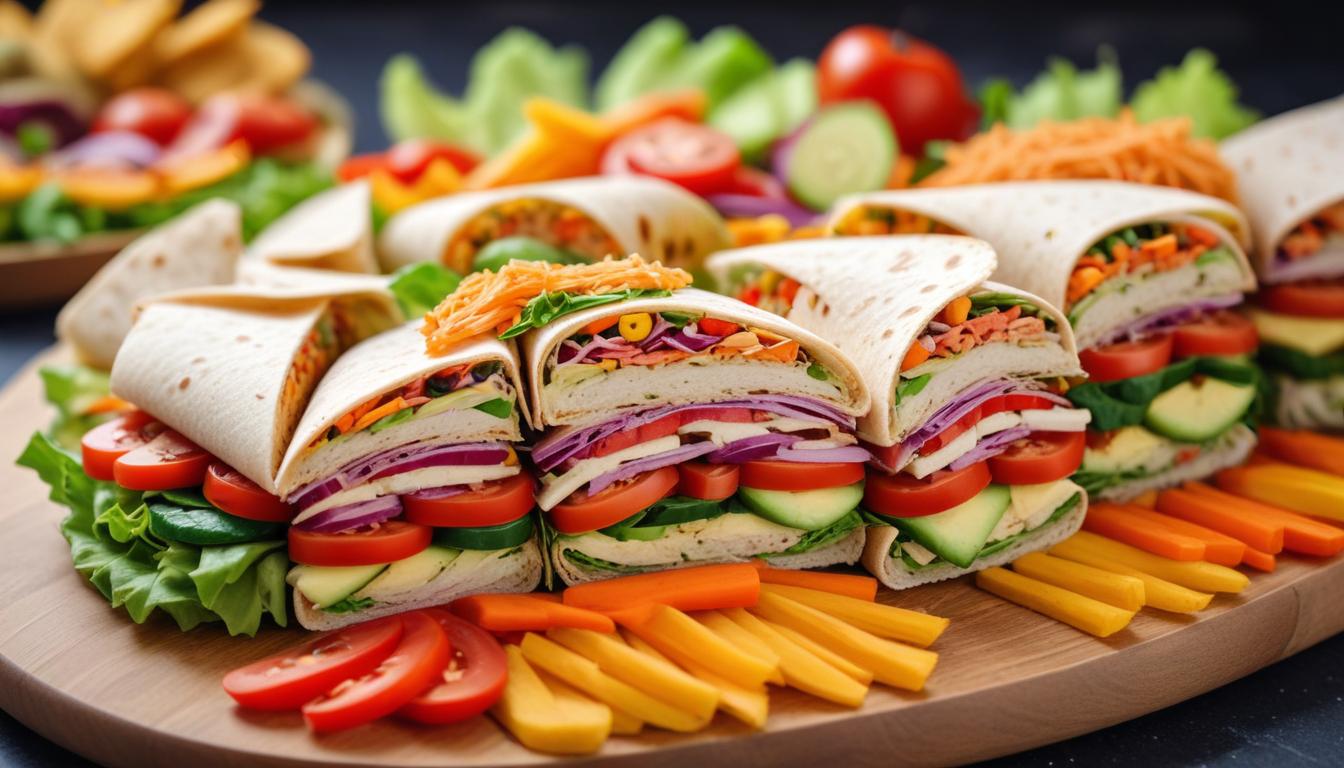 Vitamin Kaynağı Sebzeli Sandviç ve Wrap Tarifleri