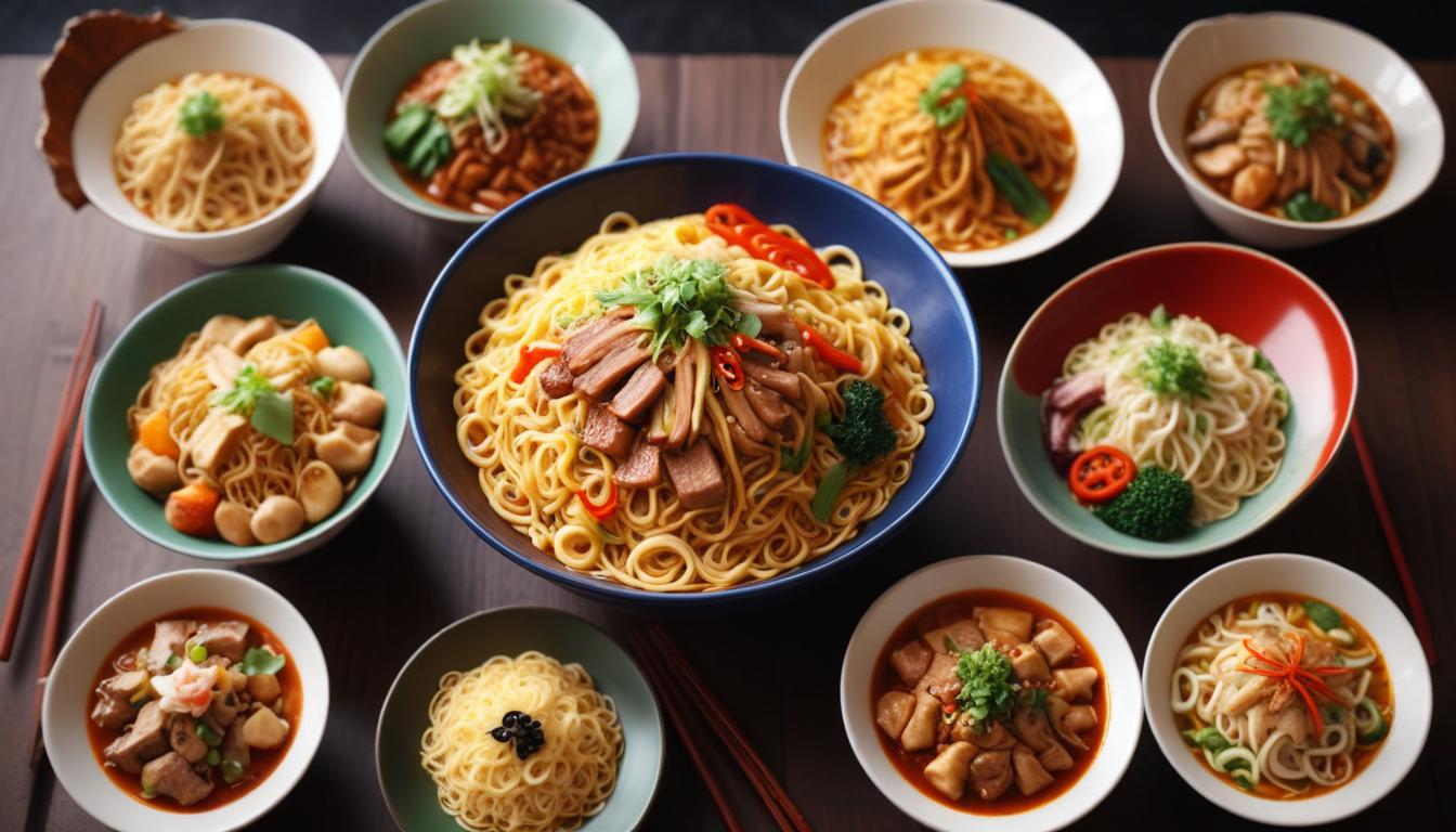 Noodle Türleri ve Hangi Yemeklerde Kullanılır?