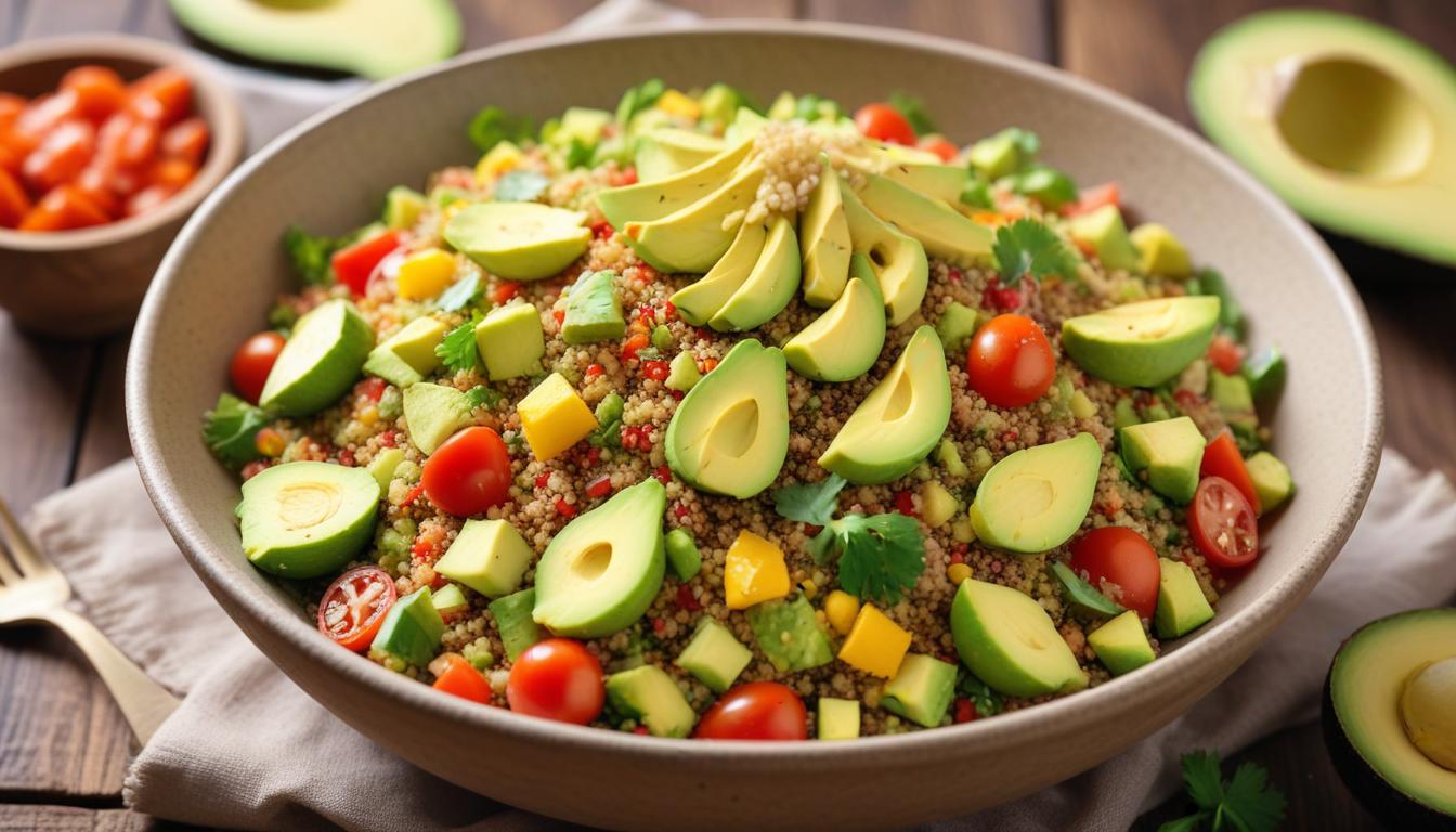 Besleyici ve Lezzetli: Avokado ile Kinoalı Salata Tarifi