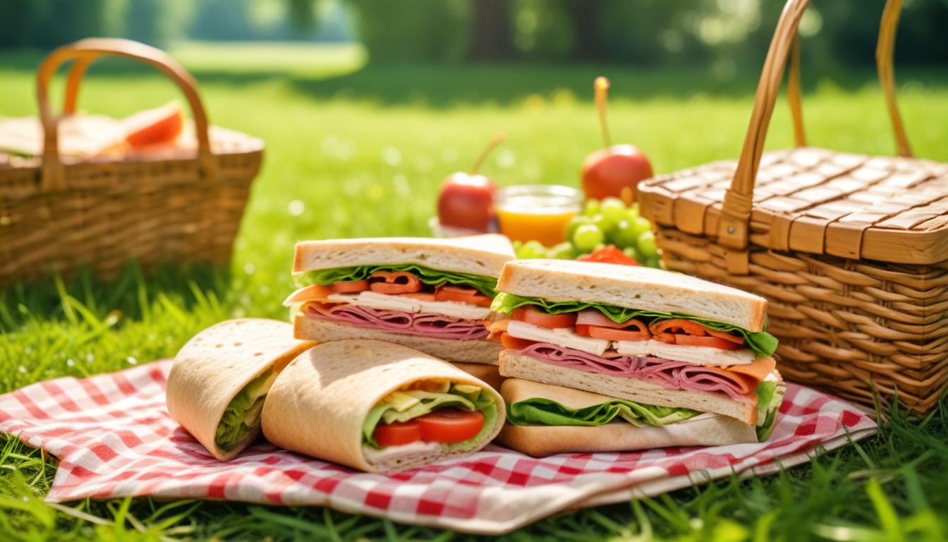 Pikniklerde Vazgeçilmez: En Lezzetli Sandviç ve Wrap Tarifleri